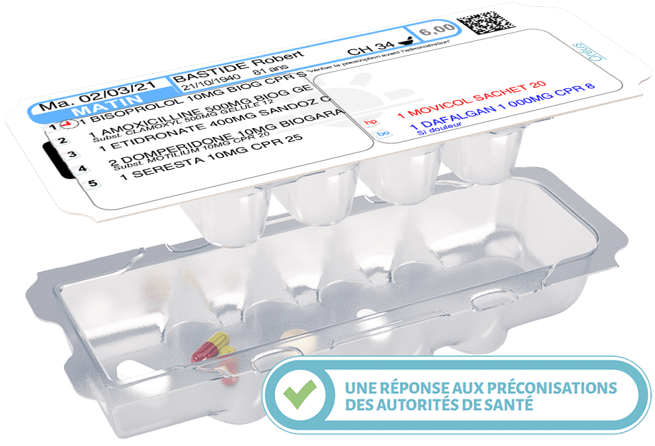 pilulier sécurisé Oréus PDA